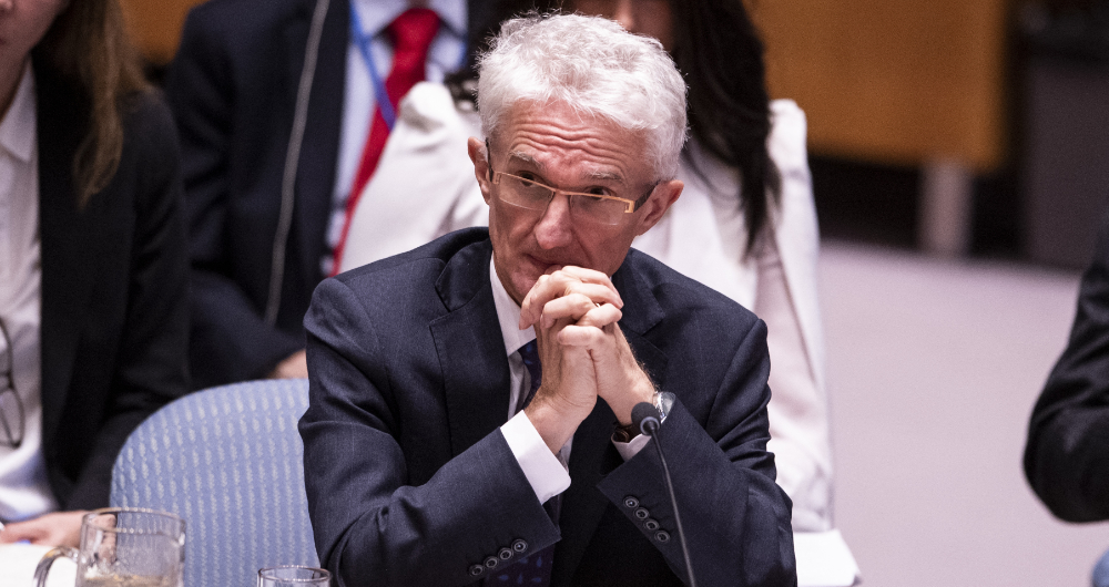 UN’s humanitarian chief Mark Lowcock warned against the impact of the Marib attacks on people. (AFP/File) UN’s humanitarian chief Mark Lowcock warned against the impact of the Marib attacks on people. (AFP/File)