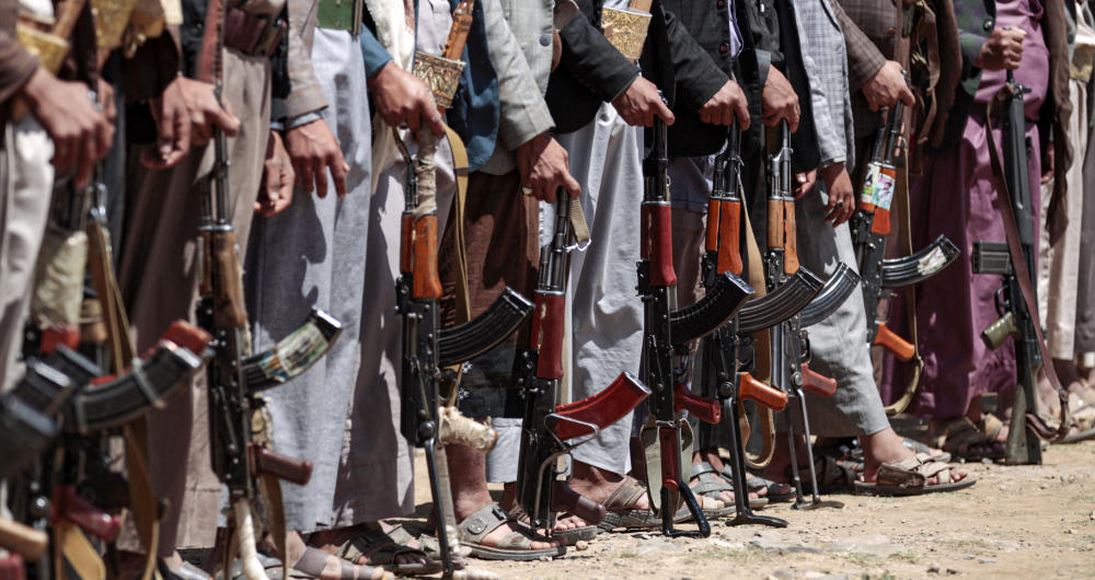 “We want the guns to fall completely silent,” Saudi Foreign Minister Prince Faisal bin Farhan said. (AFP) “We want the guns to fall completely silent,” Saudi Foreign Minister Prince Faisal bin Farhan said. (AFP)