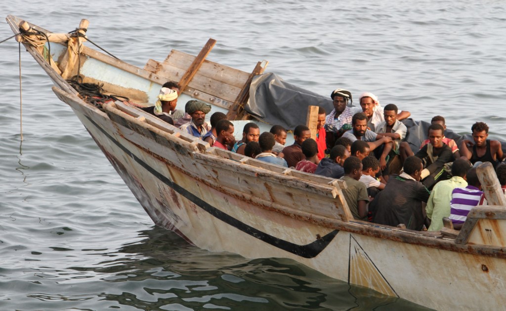 Thousands from the Horn of Africa continue to seek refuge in Yemen. (File/AFP)