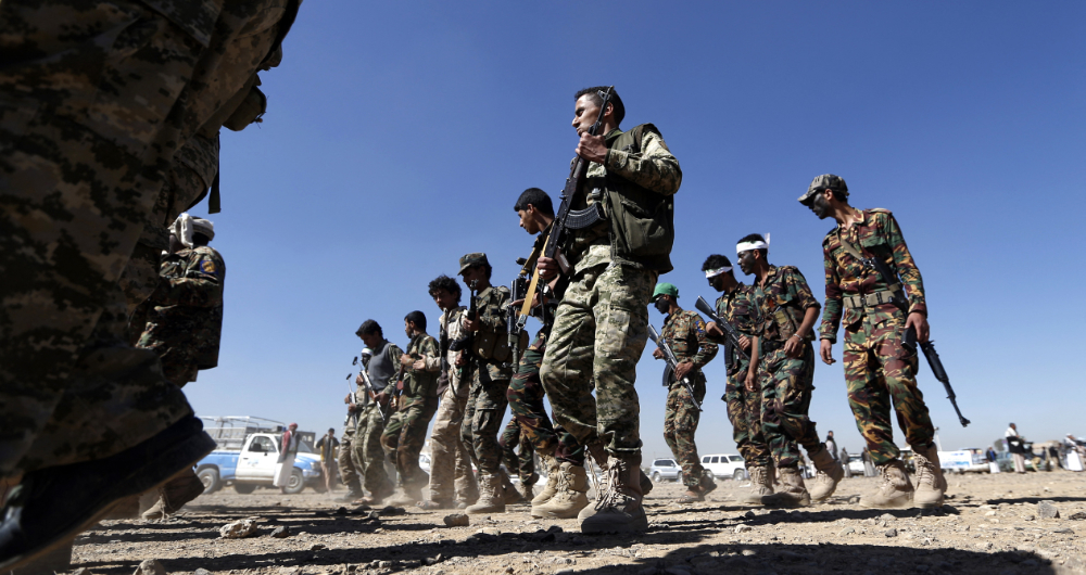 The Houthis, who took over the Yemeni capital, Sanaa, in 2014, have been widely condemned for their actions against the Kingdom. (AFP/File) The Houthis, who took over the Yemeni capital, Sanaa, in 2014, have been widely condemned for their actions against the Kingdom. (AFP/File)