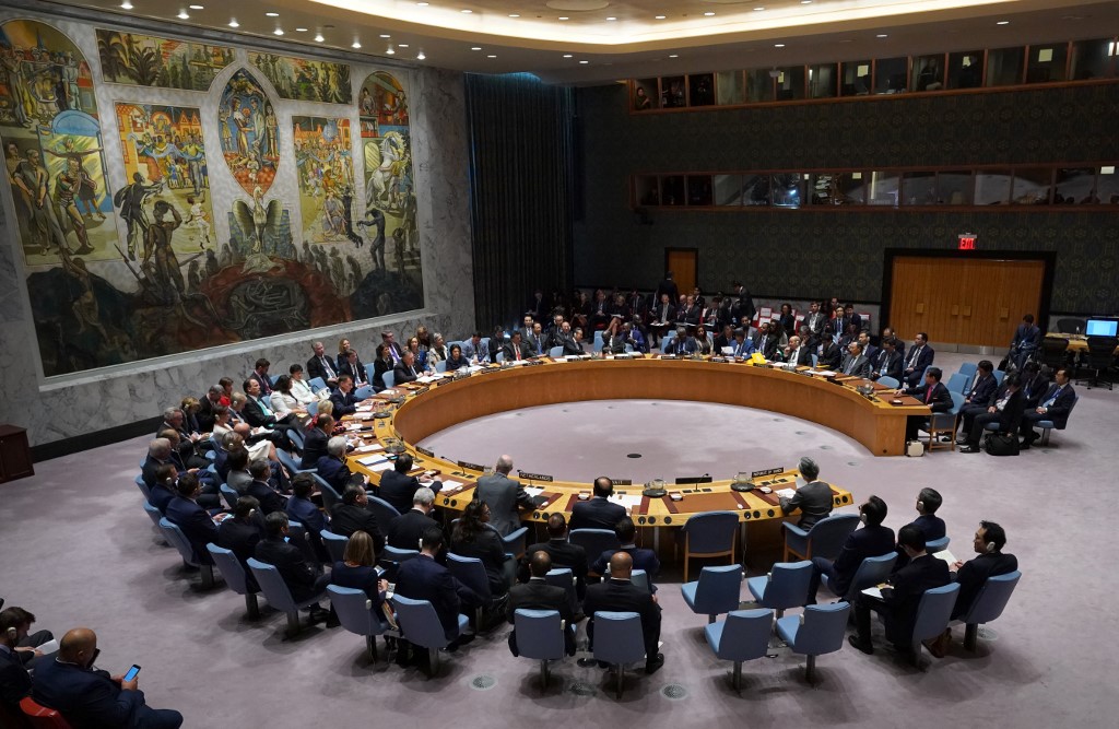 The UN Security Council has welcomed Saudi Arabia’s peace initiative to end the Yemeni conflict and reach a political solution to the crisis. (AFP/File Photo) The UN Security Council has welcomed Saudi Arabia’s peace initiative to end the Yemeni conflict and reach a political solution to the crisis. (AFP/File Photo)
