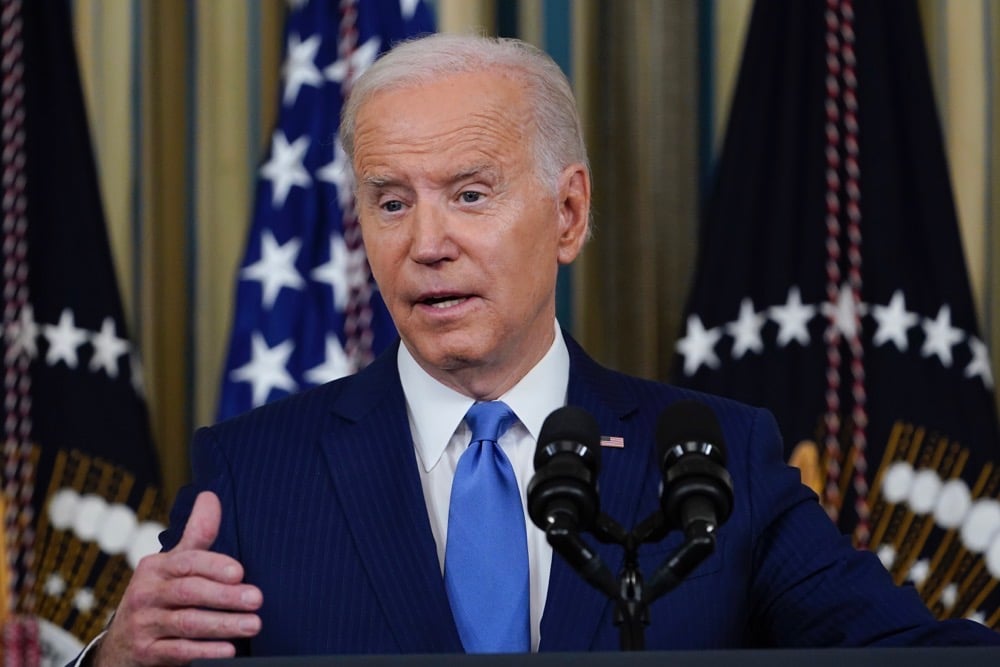 Biden hails 'good day for democracy' as Republican wave flounders