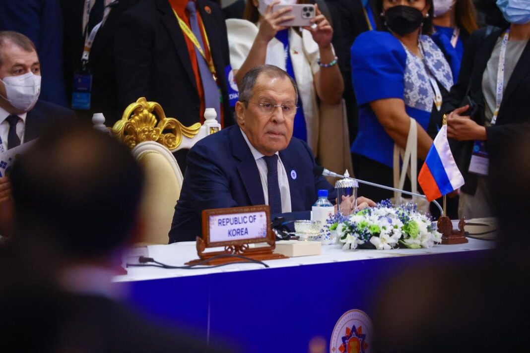 Russia's Sergei Lavrov: US driving Southeast Asian militarization