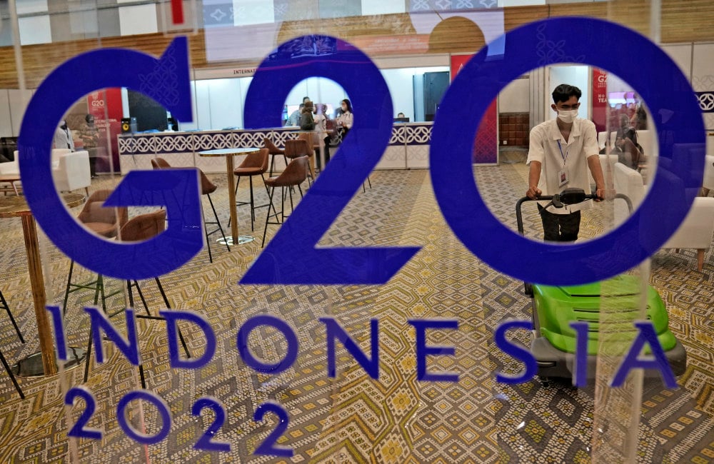 G20 statement to show 'most' members strongly condemn Russia's Ukraine war: US